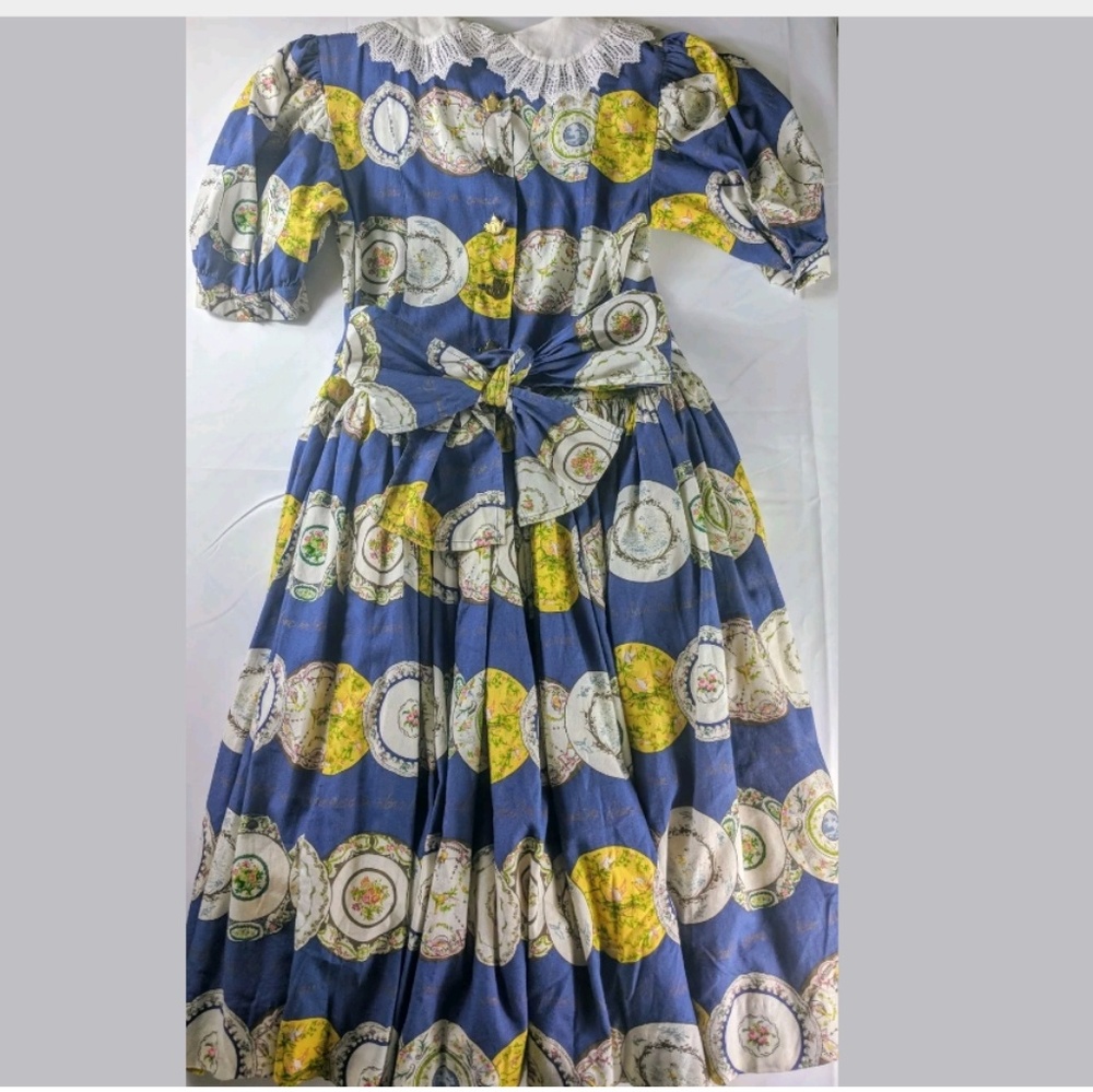 Francoise Bouthillier Tea Party Dress Modest VTG - Picture 2 of 7
